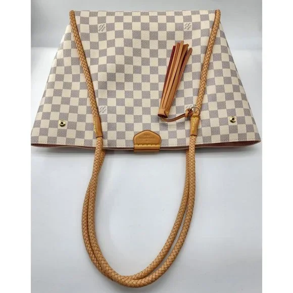 Louis Vuitton Propriano Damier Azur Tote | Mint Condition - Picture 5 of 14
